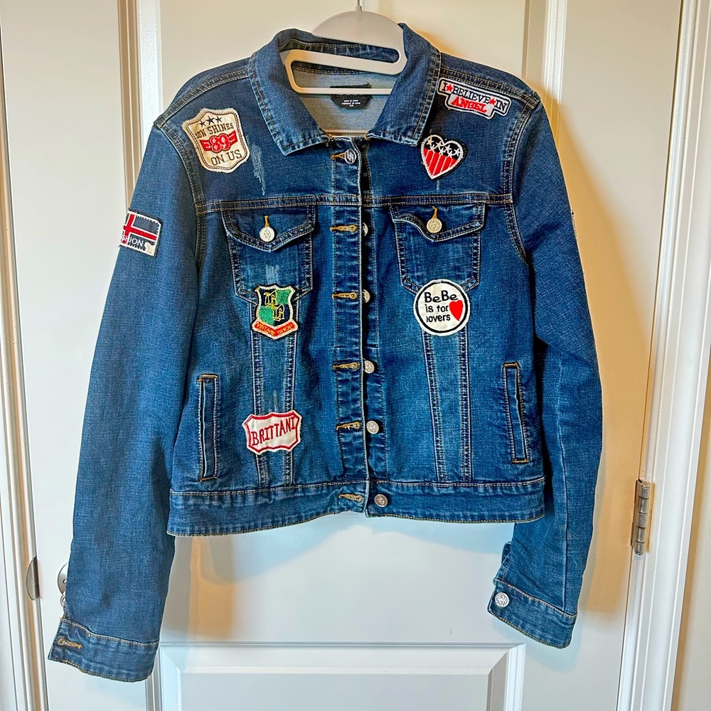 Bebe Denim Jean Jacket